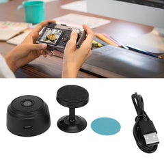 WiFi Cameras with Magnetic Back Cover, Covert Baby Nanny Cam with Phone App,Tiny Smart Camera for Indoor Outdoor